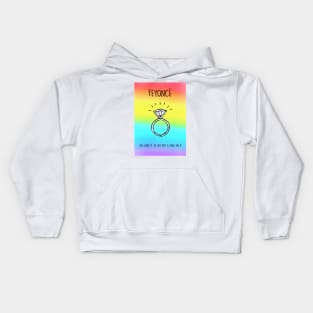 FEYONCE LESBIAN Kids Hoodie